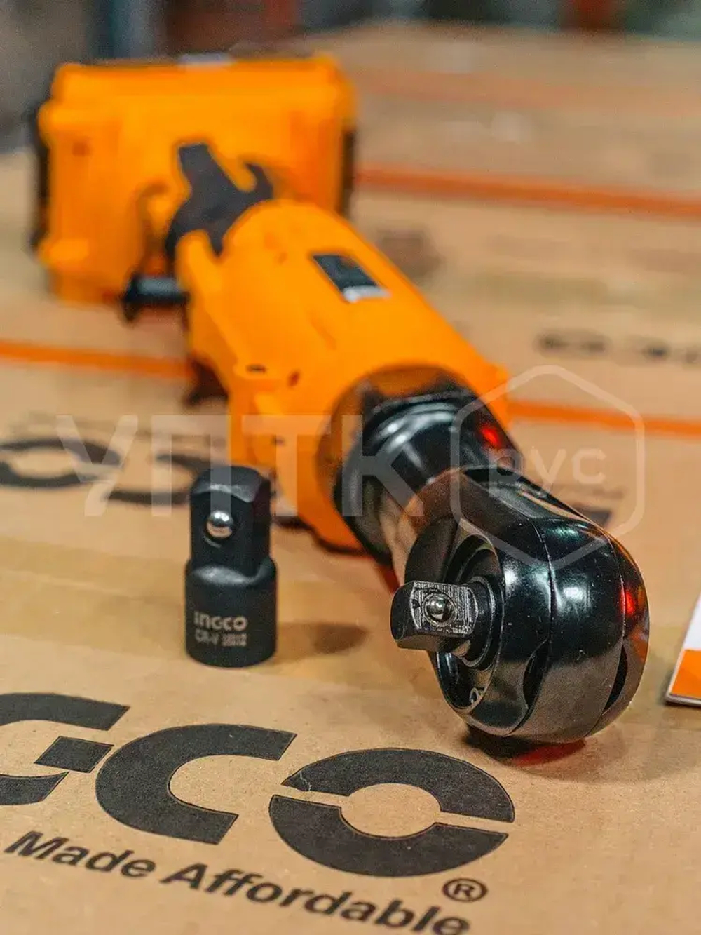 2 гайковерта акк.: 300Нм и 65Нм (трещетка) + 2 по 2 Ач (P20S) + ЗУ 2А (20В), INGCO COSLI23066 (с НДС)