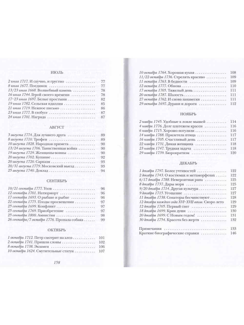 Занимательный календарь маленьких событий российской истории