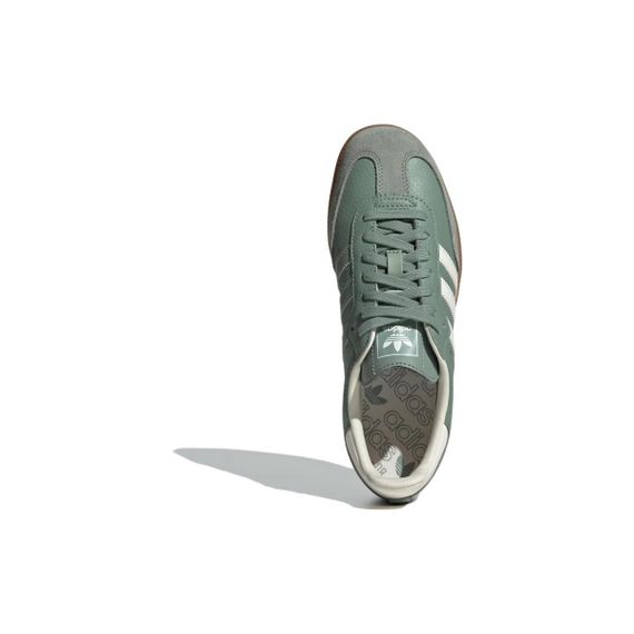 Кроссовки adidas originals SAMBA OG для скейтборда Низкие Зеленые женские