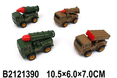 Машина Военная ин. 10см, пакет 399-461