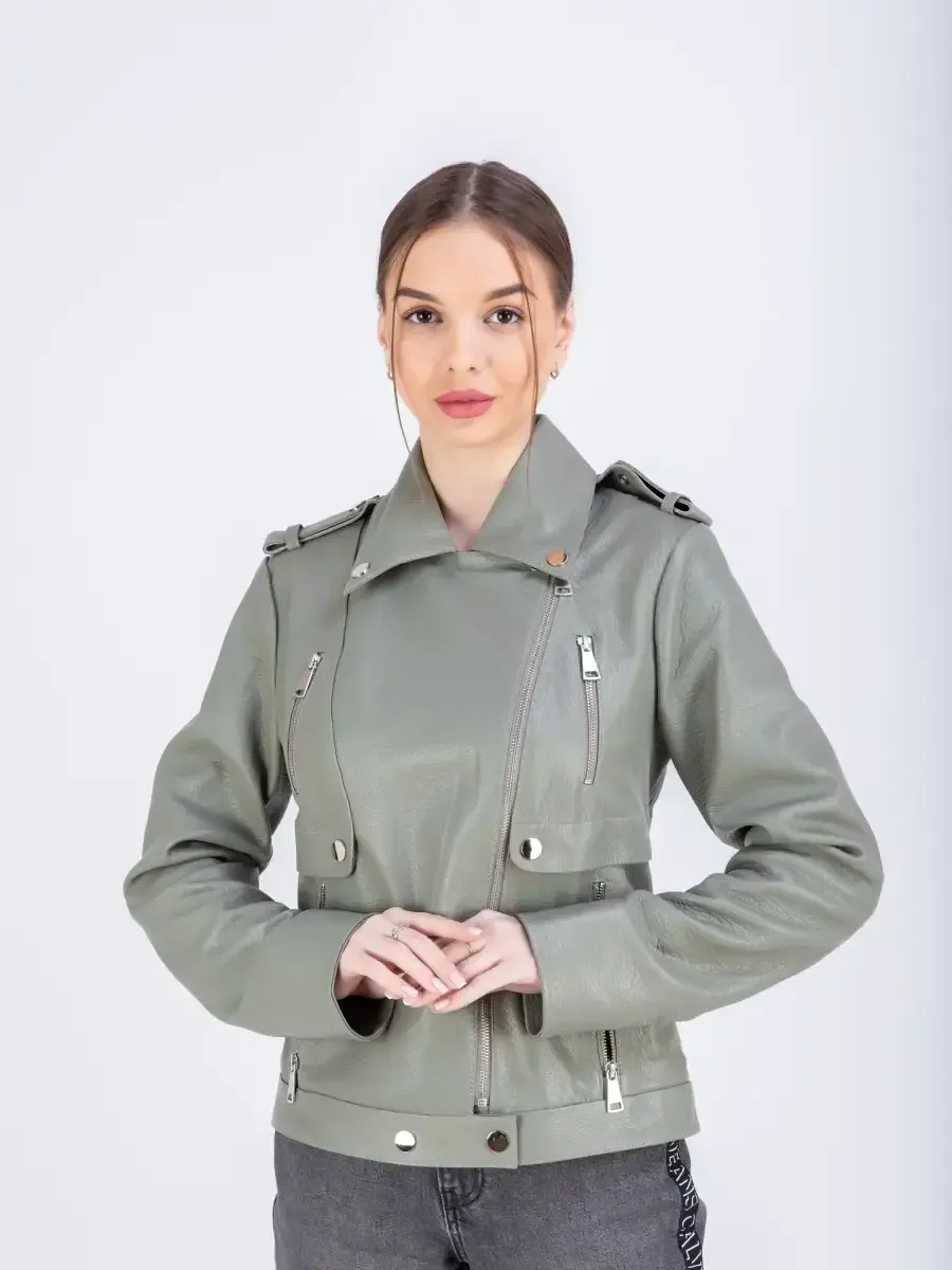 Куртка женская из натуральной кожи