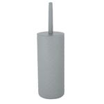 Комплект WC Plast Team STOCKHOLM (подставка + ёршик) серый шторм