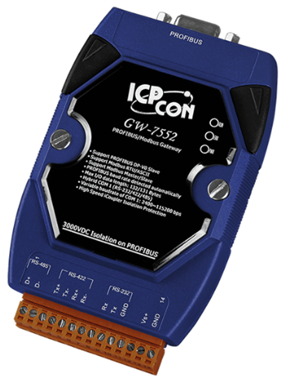 Преобразователь ICP DAS GW-7552-B CR