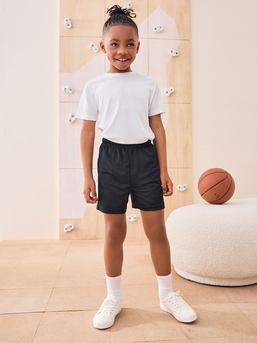 Шорты спортивные для мальчика Next 719-363, Черный