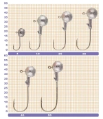 Джиг головка IVVA №3/0 (10шт. в упаковке)