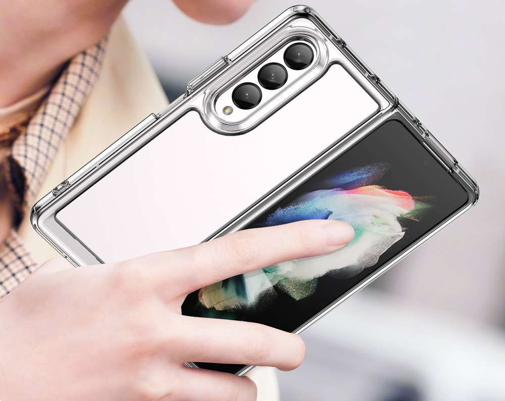 Усиленный защитный чехол для смартфона Samsung Galaxy Z Fold 4, мягкий отклик кнопок