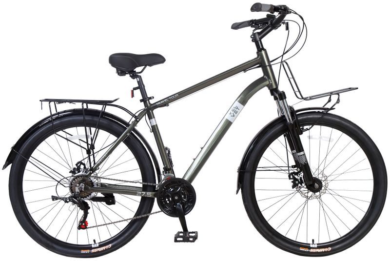 Мужской дорожно-городской велосипед Tech Team Velvet 27,5