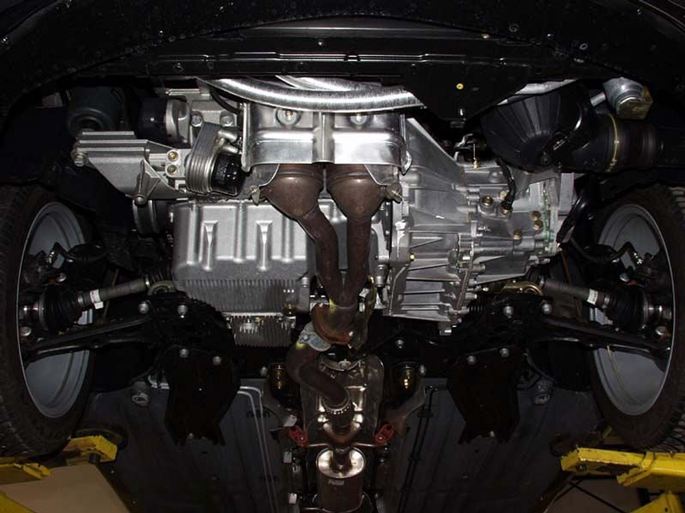 Защита картера и КПП Sheriff для Alfa Romeo GTV (916) 1995-2006 арт.01.0685