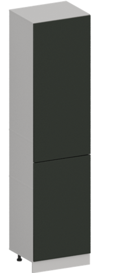 Кухня Модуль ШПХВ 600Н Графит / Насыщенно-зеленый