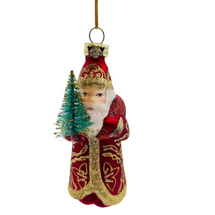 Дед Мороз , ёлочное украшение в ассортименте, 9 см