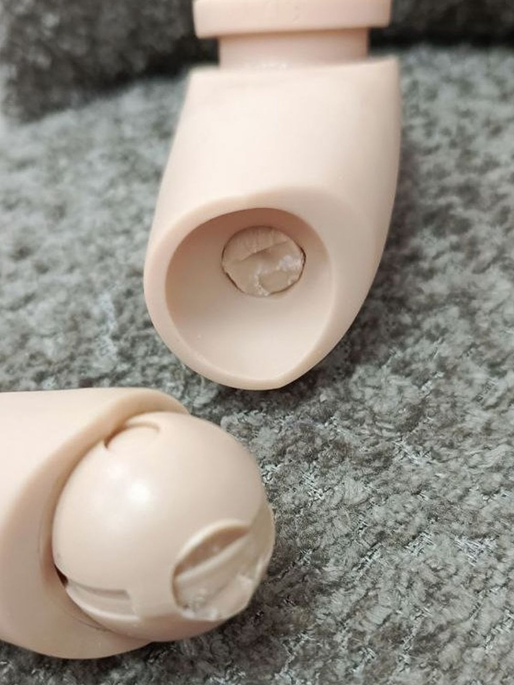 УЦЕНКА1Кукла Реборн виниловая, шарнирная 45см в пакете (FA-442)