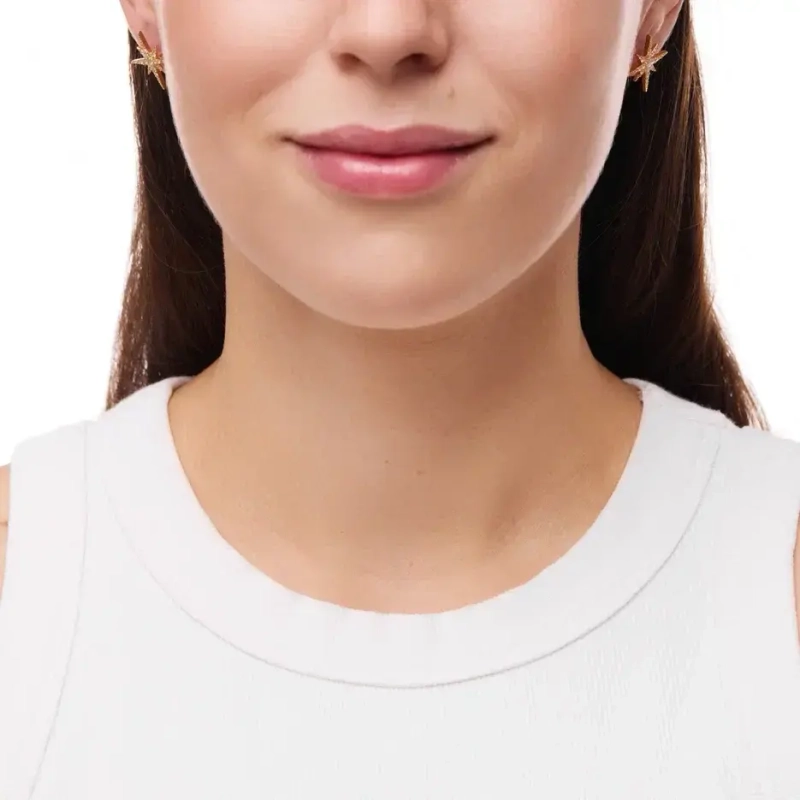 Серьги-пусеты Искра – Золото