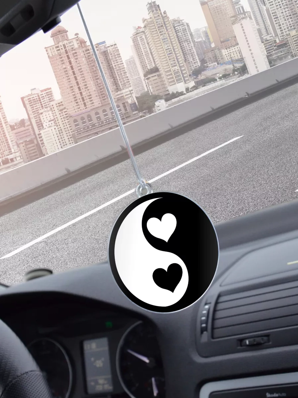 Подвеска в машину - Сердца