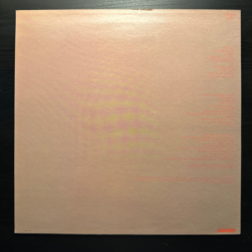 F-R David - Words (Франция 1982г.)