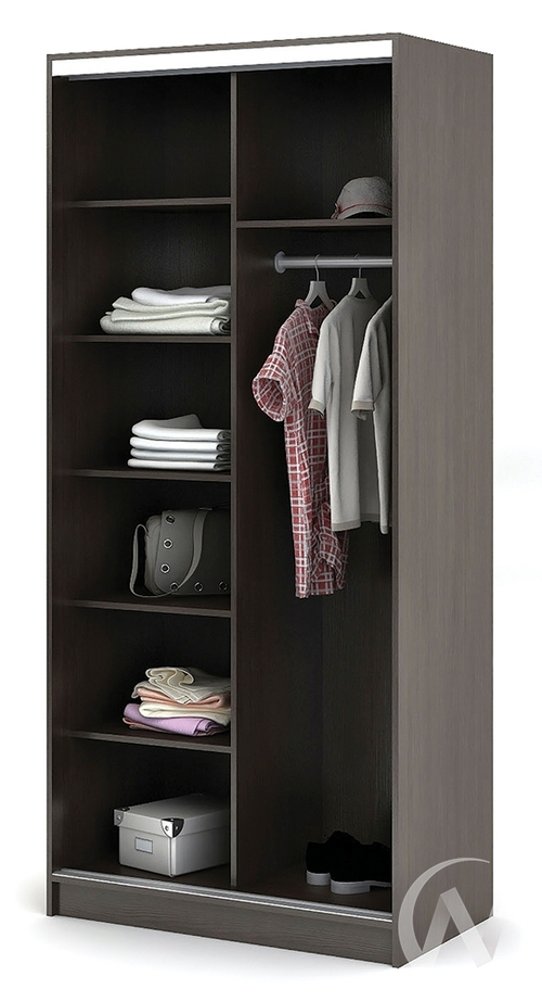 Шкаф-купе Альянс 1.0м (венге/белфорт)