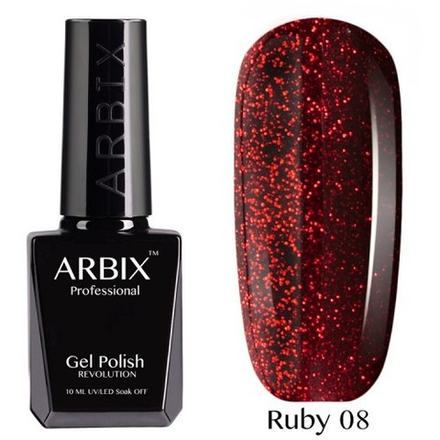 Гель-лак Arbix Ruby Огни Голливуда №008