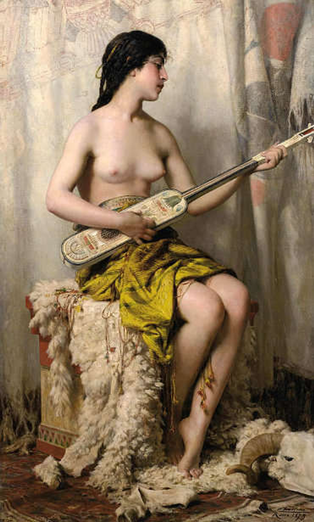 Theobald Chartran (1849-1907) - эротическое искусство французского художника