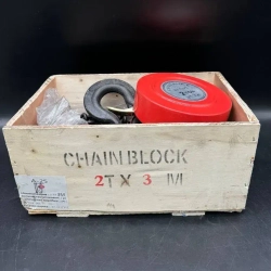 Таль цепная , Лебедка 2 тонны длина цепи 3 метра/ Лебедка механическая подвесная c фиксацией цепи