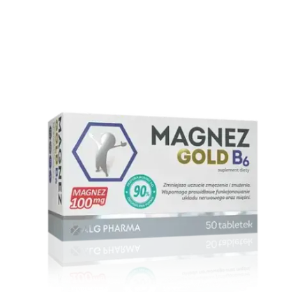 Диетическая добавка Магний Голд В6, 50 таблеток в пленочной оболочке