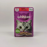 Рагу говядина и ягненок, 75г корм для кошек влажный Whiskas
