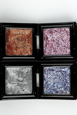 Гель-краска RockNail Nail Shadows 2 Blue Glitter Lips, 3г