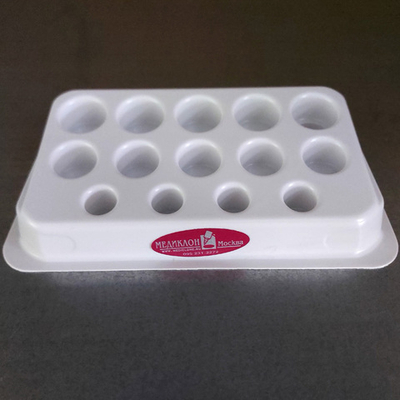 Штатив для флаконов (пластик) на 14 гнезд, (32008), Медиклон, шт.