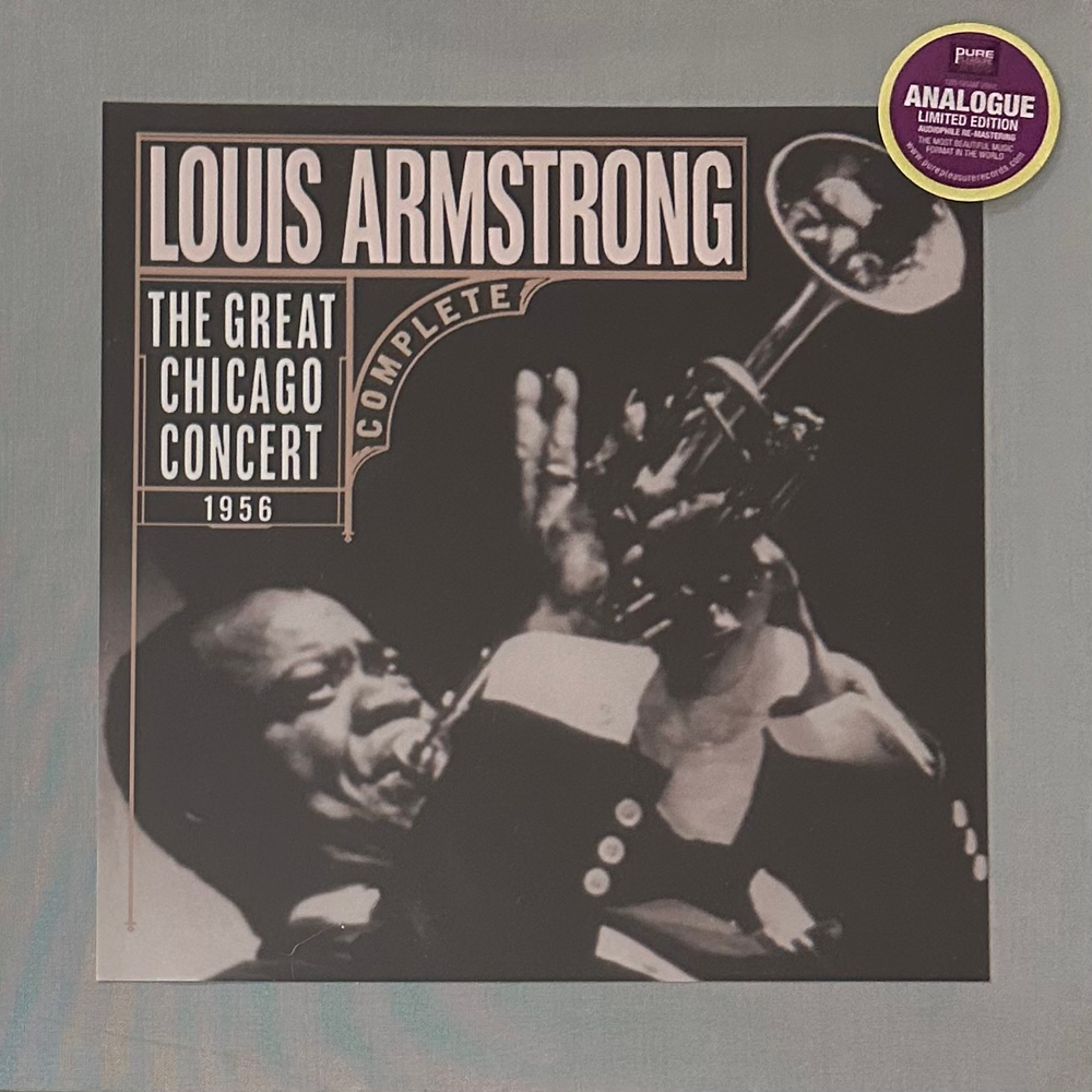 Louis Armstrong ‎– The Great Chicago Concert - 1956 3LP (Англия)