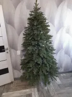 Елка Половинка «Графская» пристенная-угловая (Литая+пвх) 210 см / 2.1 м