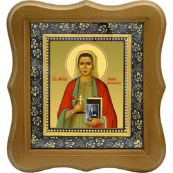 Анна Зерцалова мученица. Икона на холсте.