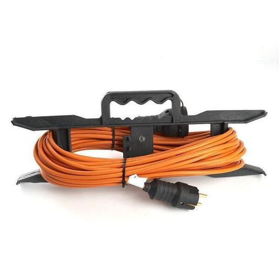 Удлинитель на рамке Атлант оранж 1-мест с/з 3х0,75 30 м