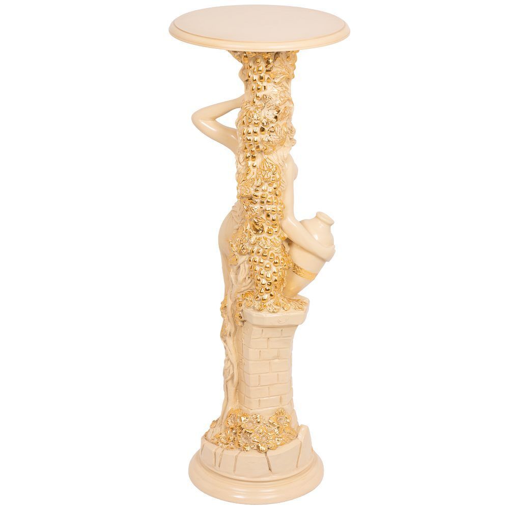 Подставка декоративная Девушка с кувшином Айвори