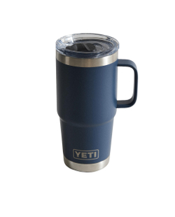 YETI Термокружка стальная 591 мл с крышкой, двойные стенки