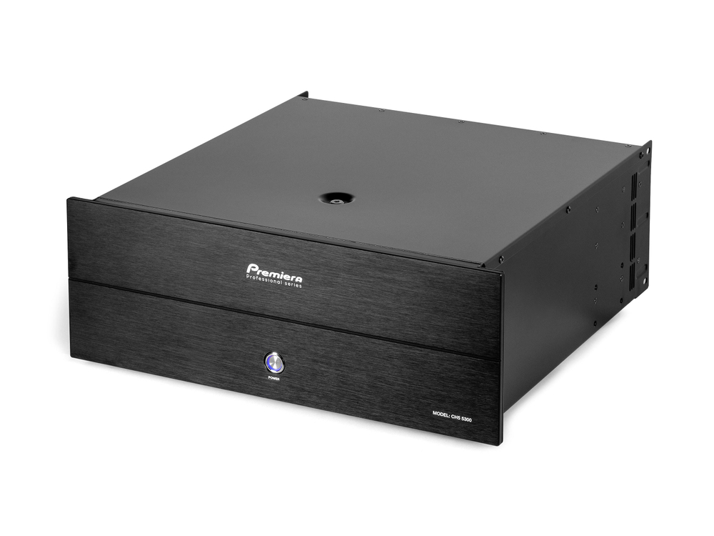 Premiera CH5 5300 — пятиканальный конфигурируемый усилитель мощности класса H