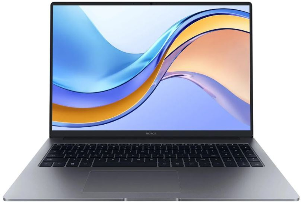 Ноутбук  Honor MagicBook X16 16 ", Ryzen 5, 16 Гб RAM, 512 Гб SSD, Radeon 760M, Серебристый