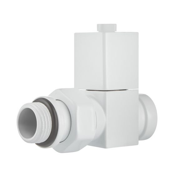 Набор дизайн-вентилей Royal Thermo CUBE, прямой (белый) 1/2quot; купить в Москве и Московской области по низкой цене с доставкой по России — (6) Набор дизайн-вентилей Royal Thermo CUBE, прямой (белый) 1/2quot; — (6)