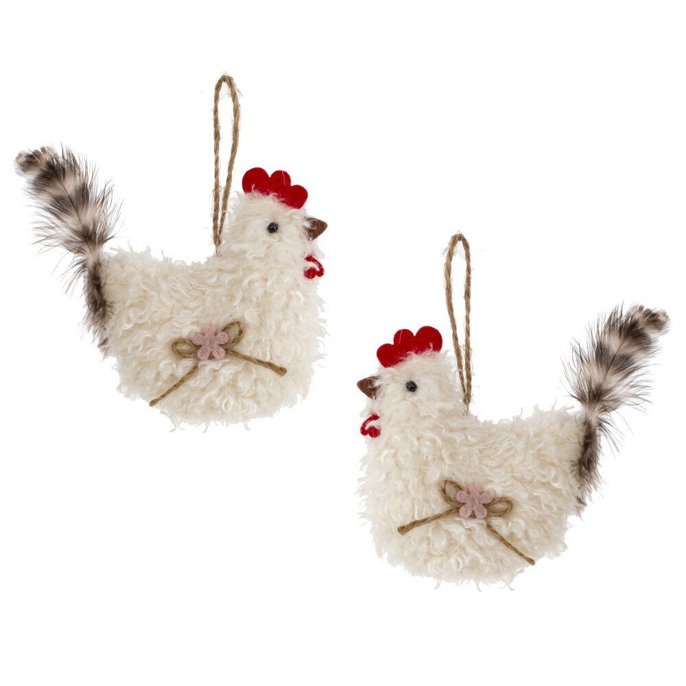 GAEM Изделие декоративное подвесное "Курица" (блок 12шт), L10 W3,5 H8 см, 2в.