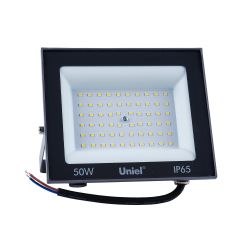 ULF-F23-50W-6500K IP65 160-240V GREY Прожектор светодиодный. Дневной свет 6500K. Корпус серый. TM Uniel