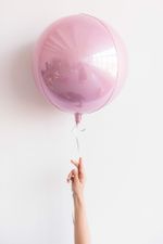 Г 3D СФЕРА Б/РИС 15" Пастель Pink  (БГ-19)