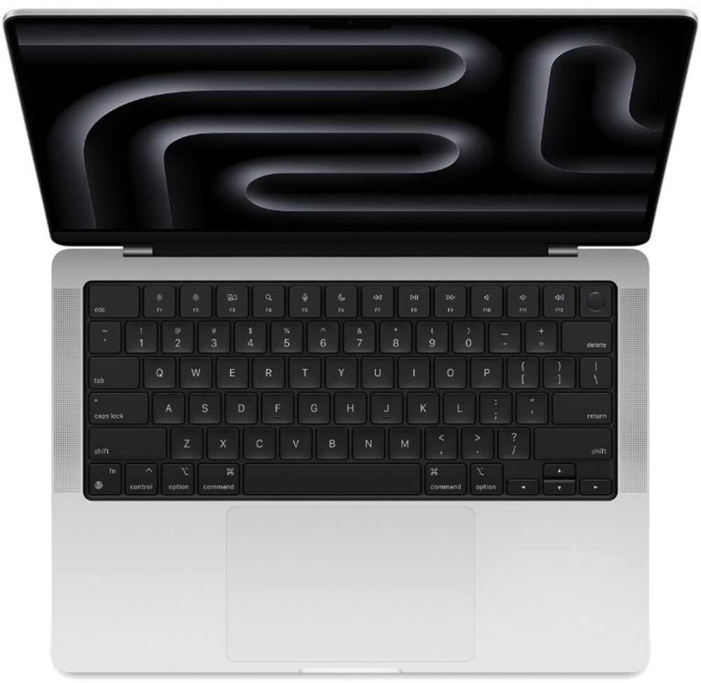 Ноутбук  Apple Macbook Pro 14 (2023) 14.2 ", Core M, 8 Гб RAM, 512 Гб SSD, M3 10-core GPU, Серебристый