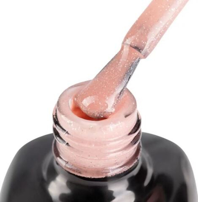 Гель-лак IQ BEAUTY Каучуковый с кальцием 166 Объем 10 мл Mokko