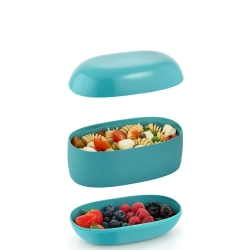 Alessi - Ланчбокс 1,25л красный / артикул   SA02R  / GTIN 8003299429301
