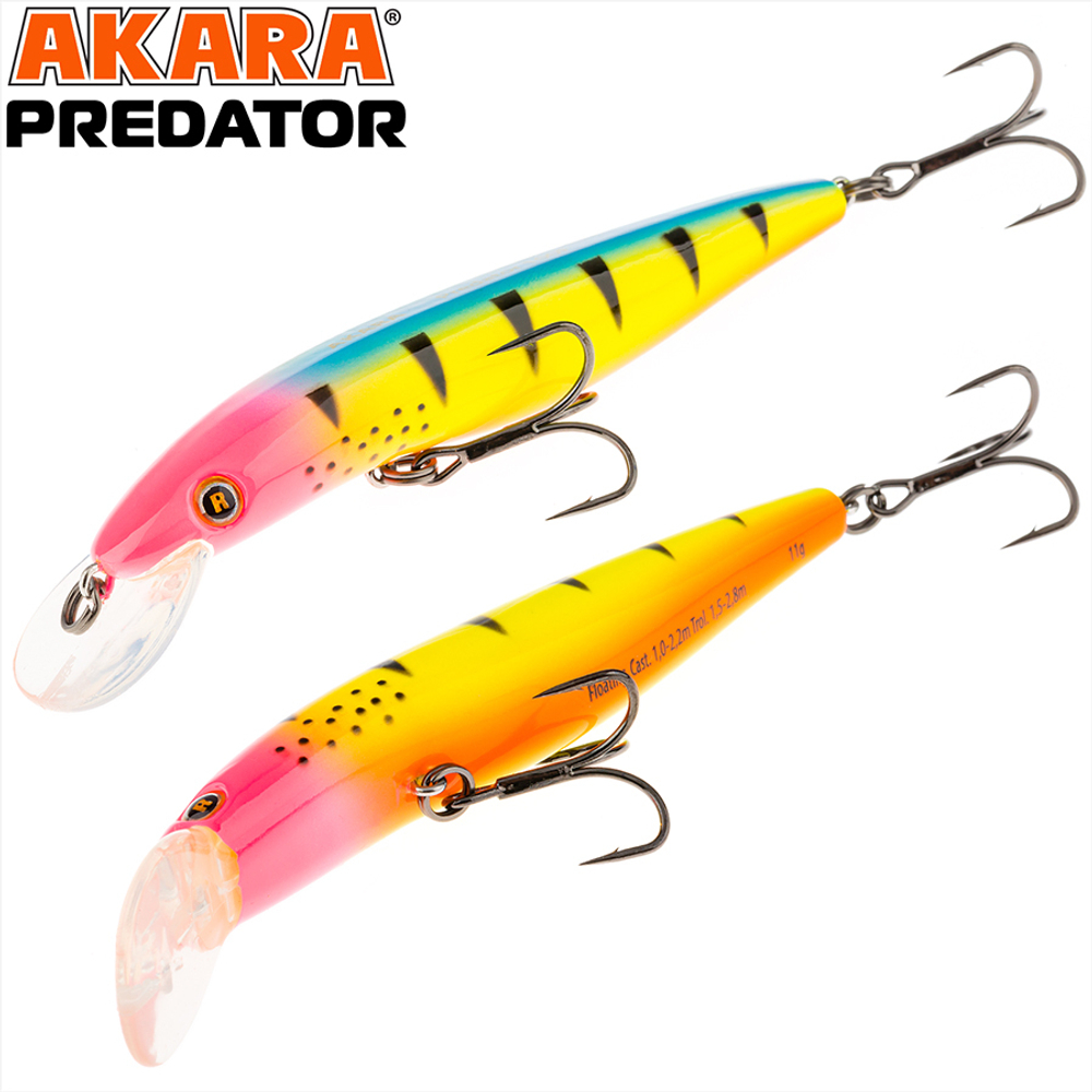 Воблер Akara Predator 125F 21гр. (3/4 oz 5,0 in) A124