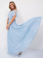 Платье вечернее блестящее