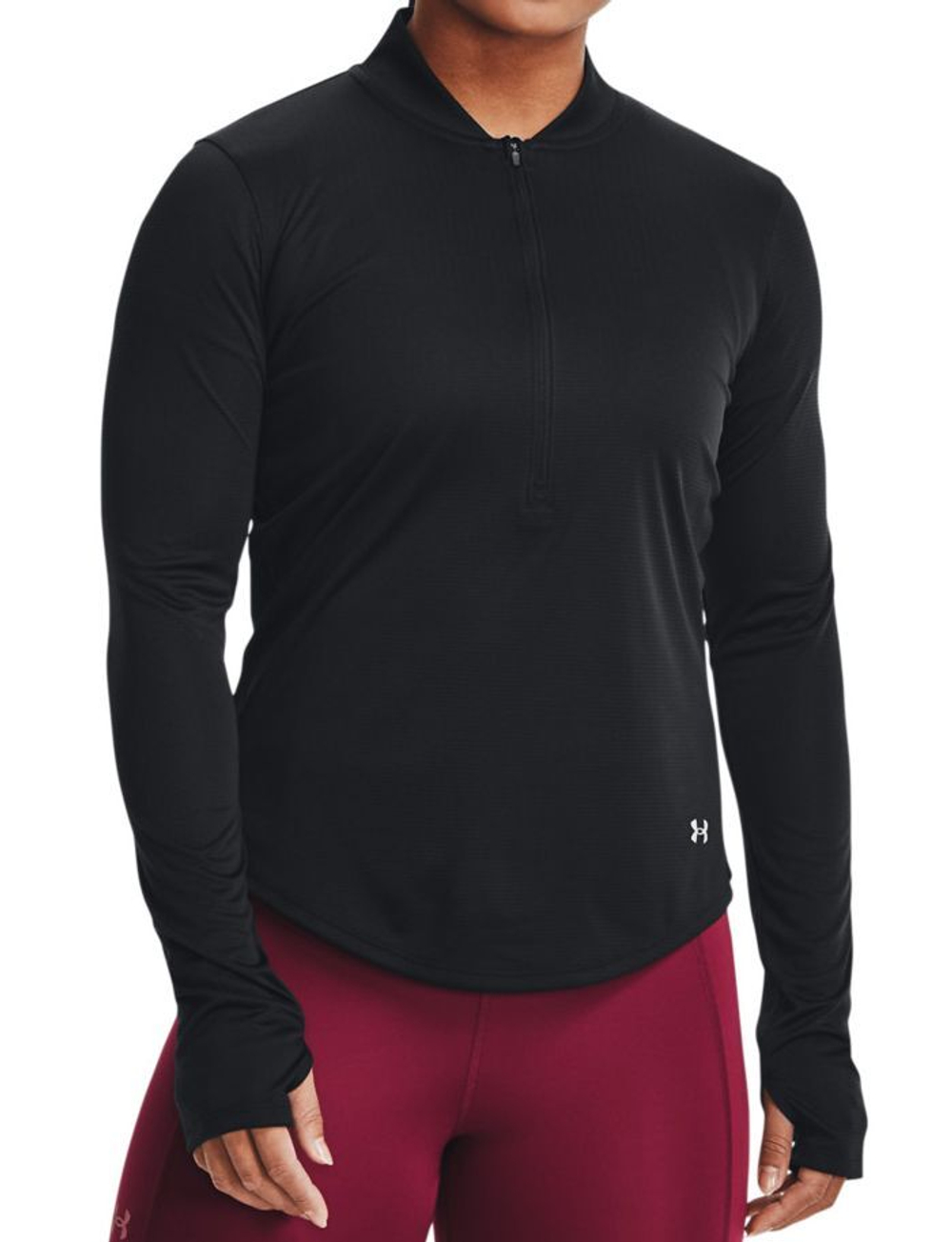 Женская теннисная куртка Under Armour Women's Speed Stride 2.0 Half Zip - Black