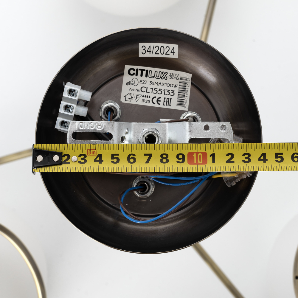 Citilux Лайма CL155133 Люстра потолочная Бронза