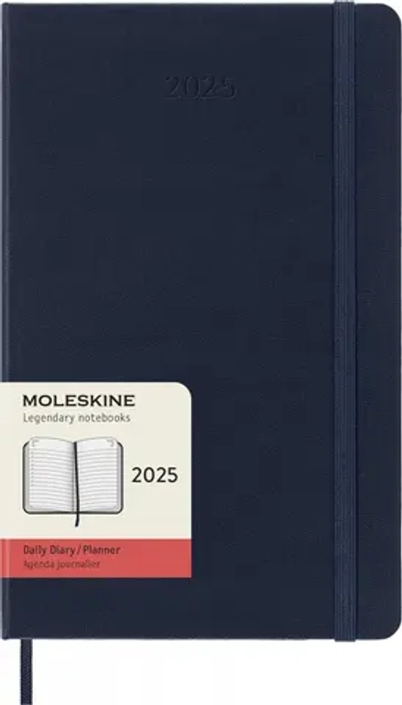 Ежедневник Moleskine (DHB2012DC3) Classic Large 130х210мм 400стр. синий сапфир