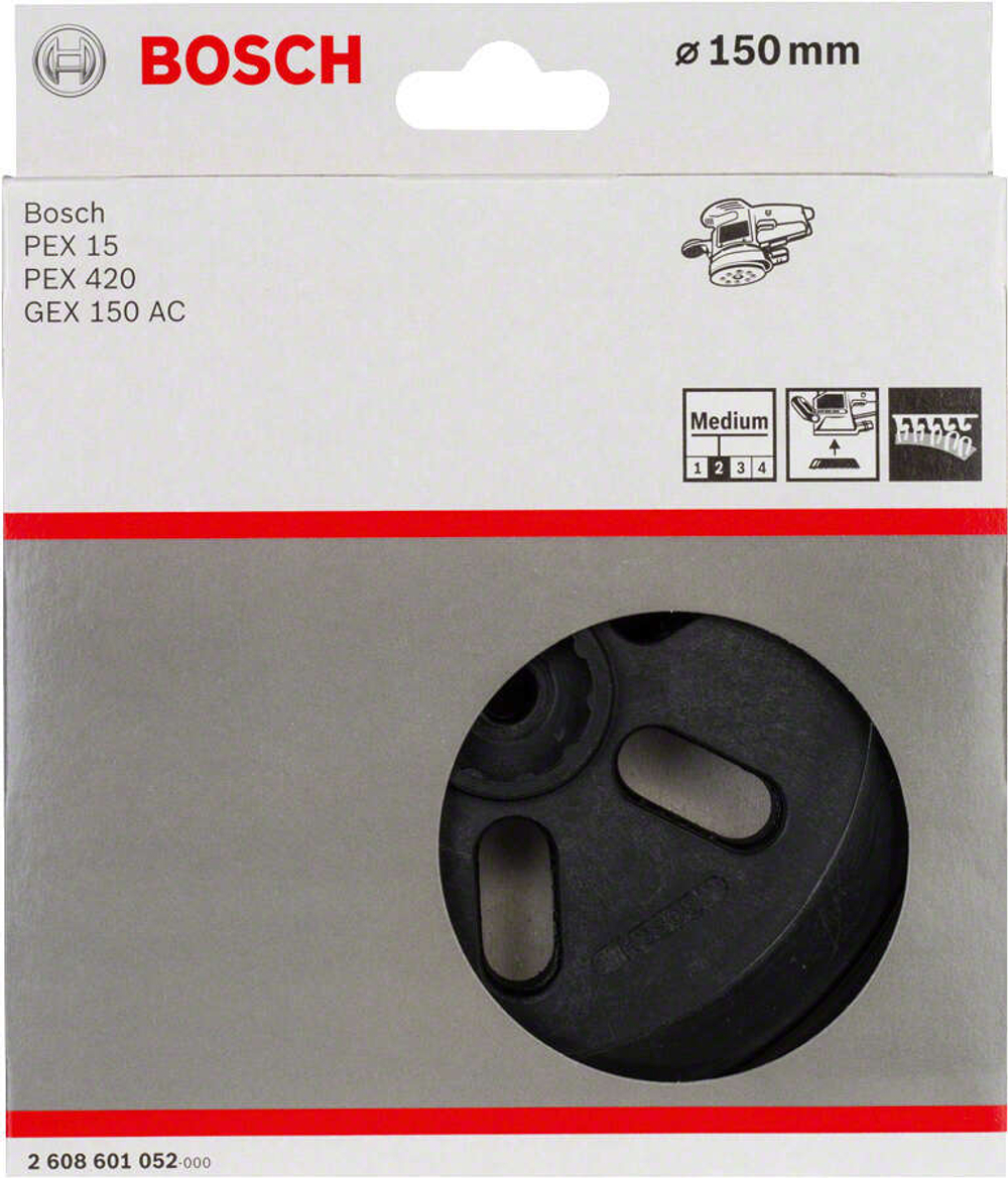 Подошва шлифовальная 150 мм PEX BOSCH 2608601052