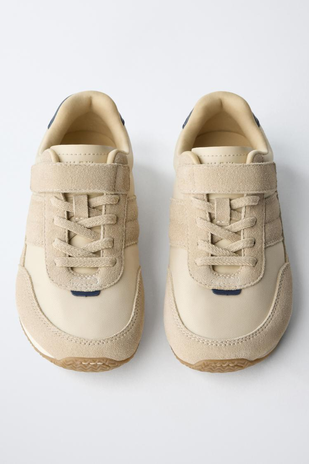 ZARA СПОРТИВНЫЕ КРОССОВКИ BAREFOOT, ЭКРЮ