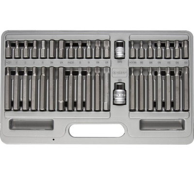 ЗУБР Hex Torx SPLINE, 40 шт, специальные биты (2653-H40)