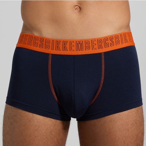 Мужские трусы хипсы (черный, темно-синий) набор 2 в 1 Bikkembergs OUTLINE BKK51UTR25BI/2